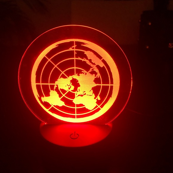 Flat Earth Color Changing LED light - Picture 2 of 8
